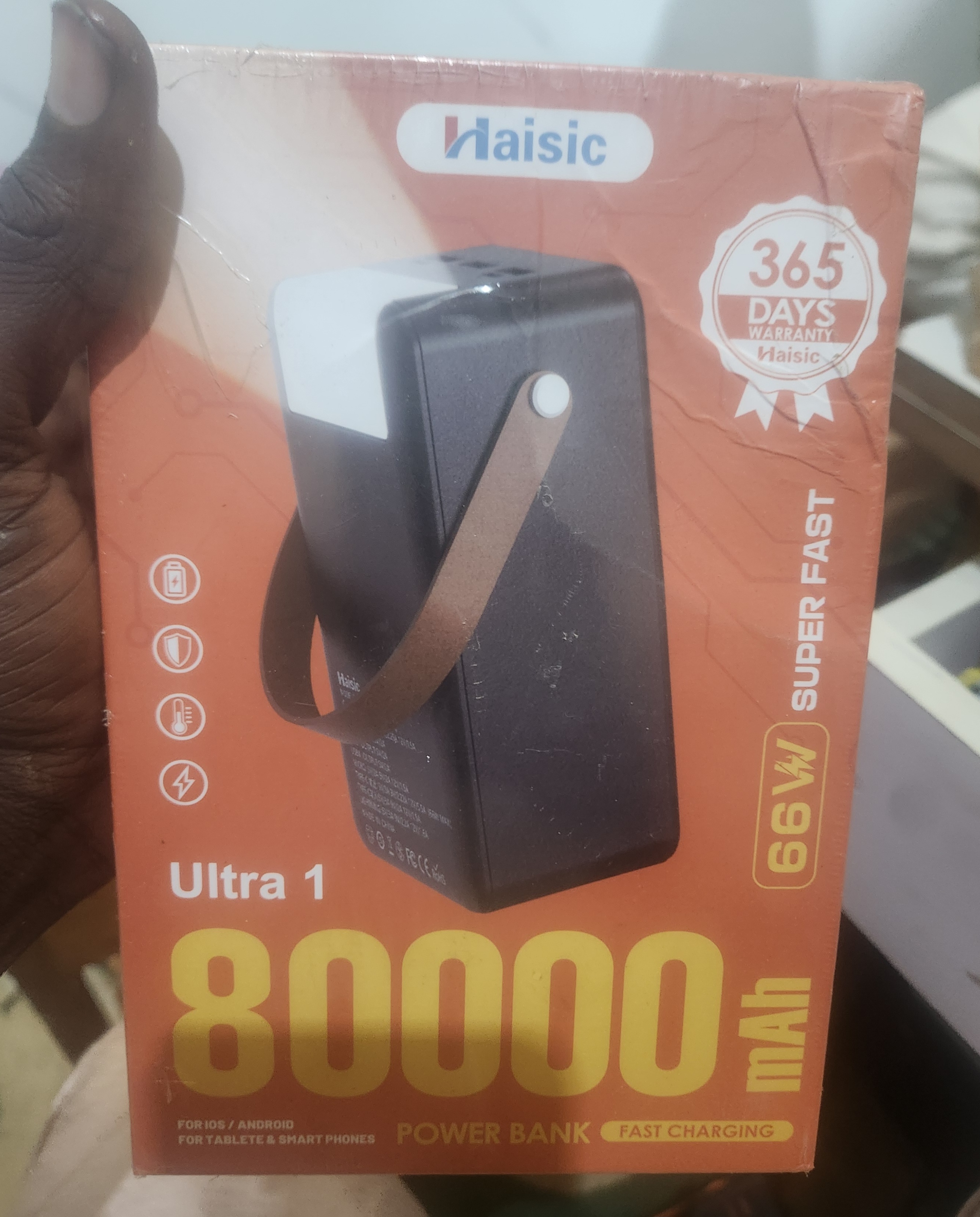 HAISIC 80000MAH POWERBANK
