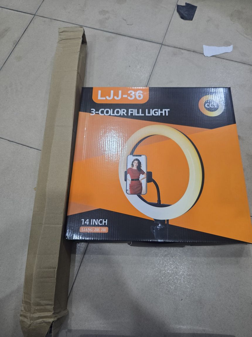 LJJ36 3 COLOR RING LIGHT