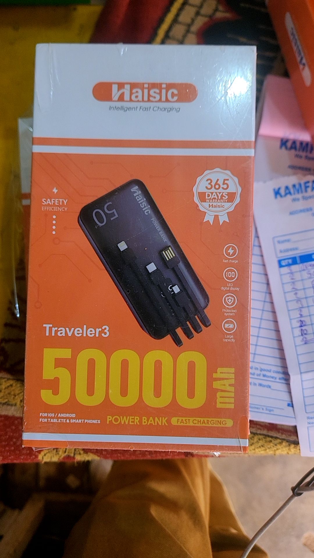 HAISIC 50000MAH POWERBANK
