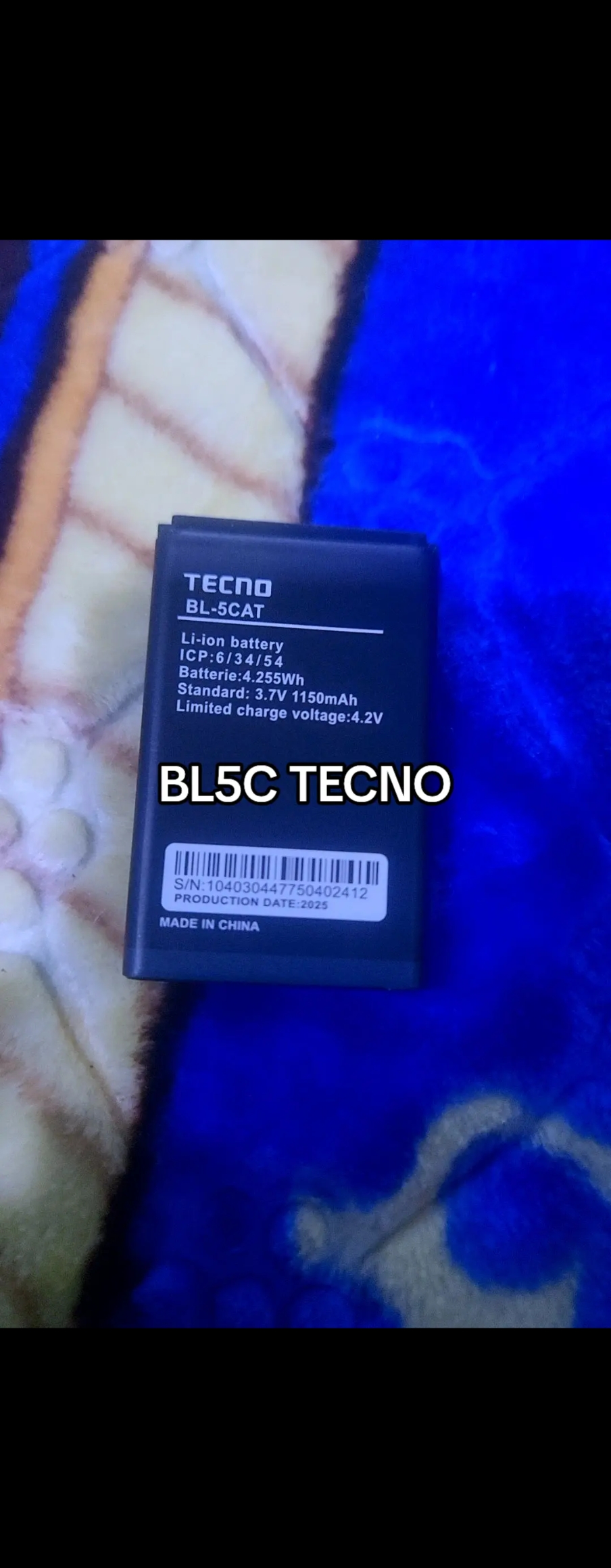 BL5C TECNO BATTERY
