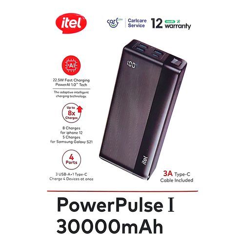 Itel 30000MAH POWERBANK