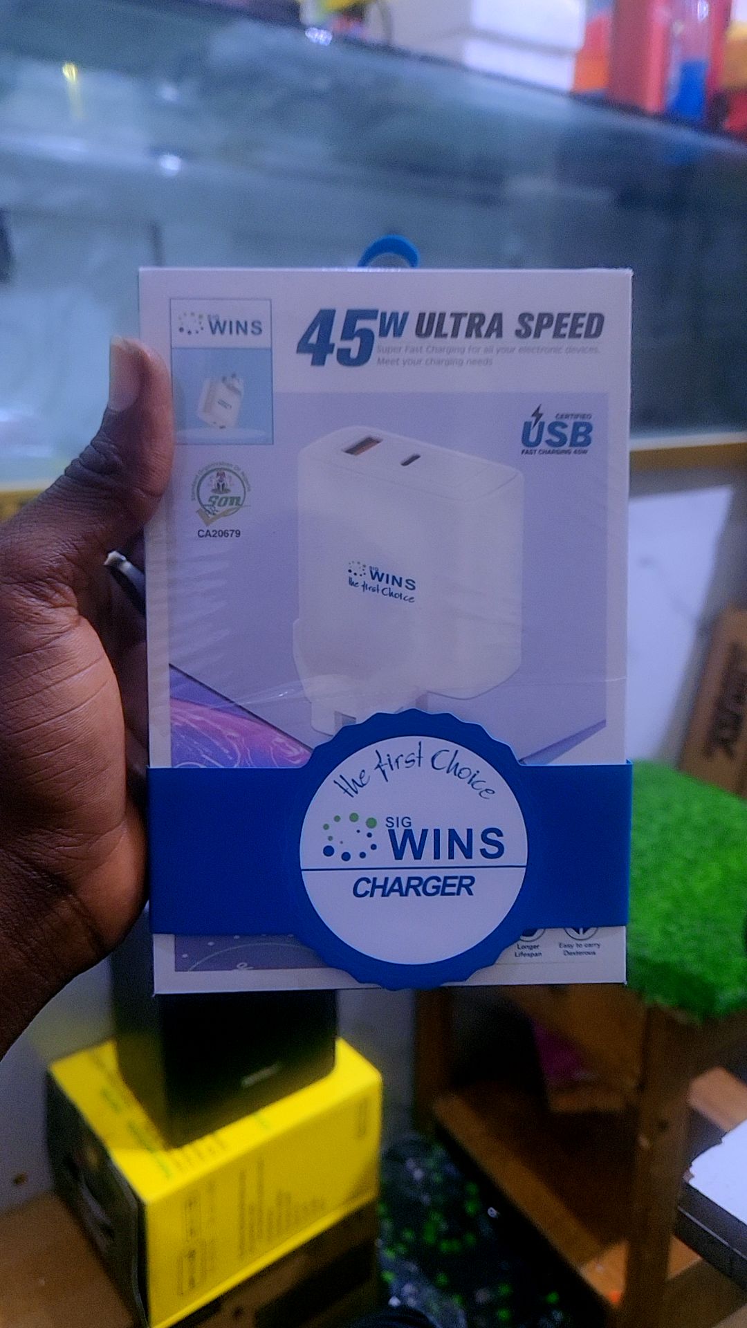 45W ULTRASPEED WIN CHARGER