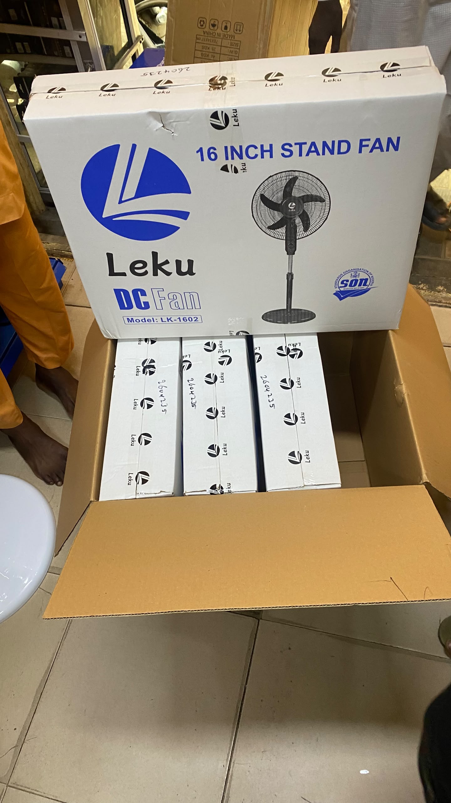 LEKU SOLAR FAN ONLY (DC)